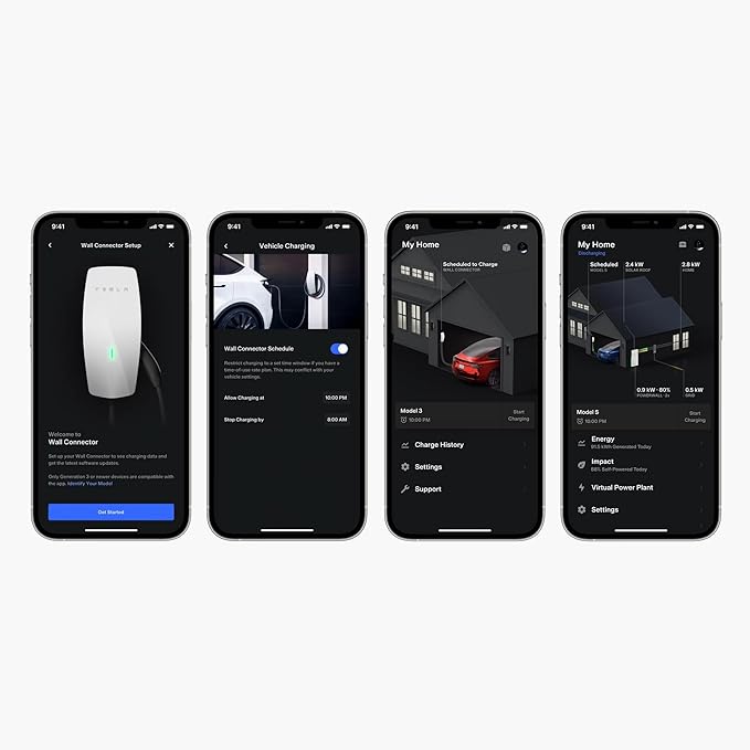 Tesla Universal Wall Connector EV charging accessory