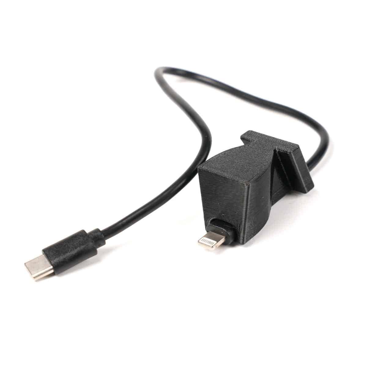 Wired Phone Dock for Rivian R1T & R1S Lightning and USB-C Charging