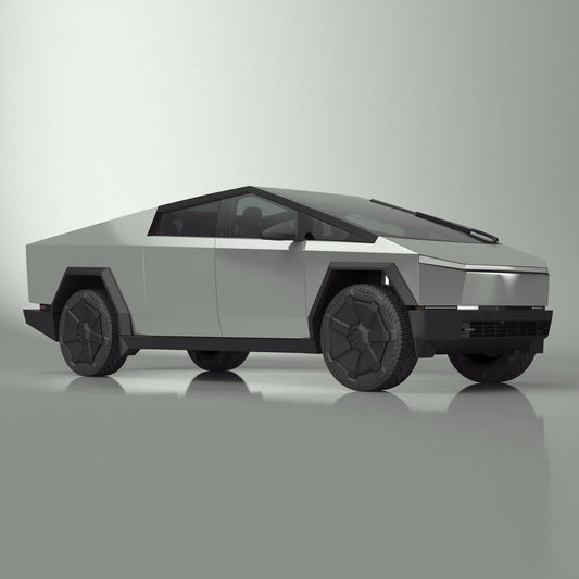 Pillar/Cantrail Delete - Color PPF | Tesla Cybertruck Pillars Delete