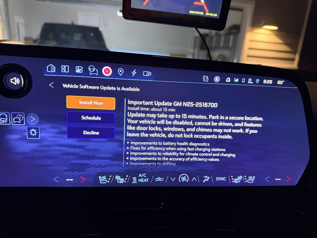 GM Issues "Important" OTA Update for 2024 Silverado EV Models