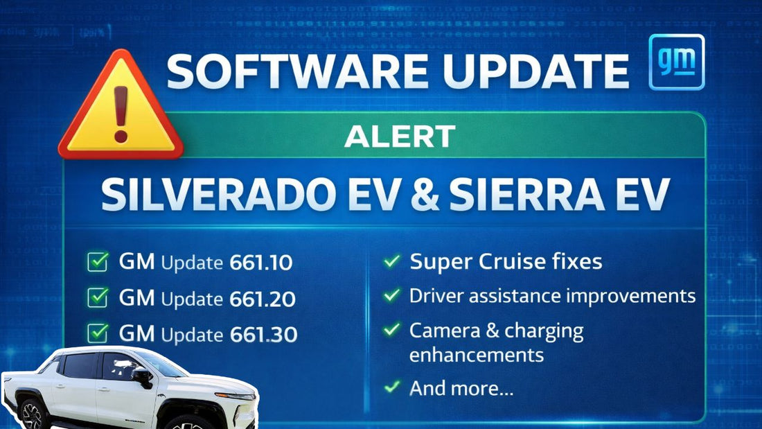 Silverado EV & Sierra EV OTA Updates 661.10, 661.20, 661.30 Explained ...