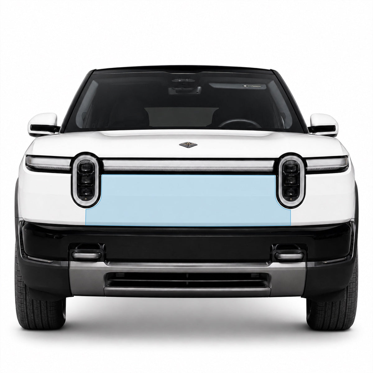 Front Bumper PPF | Rivian R2, Clear Paint Protection Film