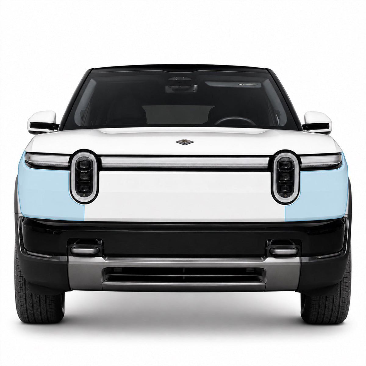 Front Bumper PPF | Rivian R2, Clear Paint Protection Film