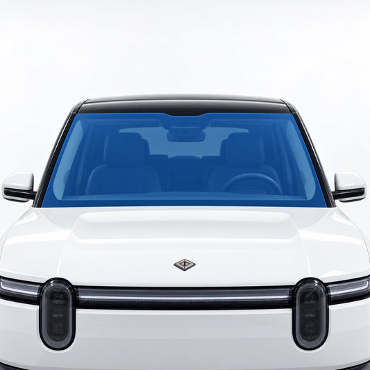 Windshield Protection Film | Rivian R2, UV + IR Defense
