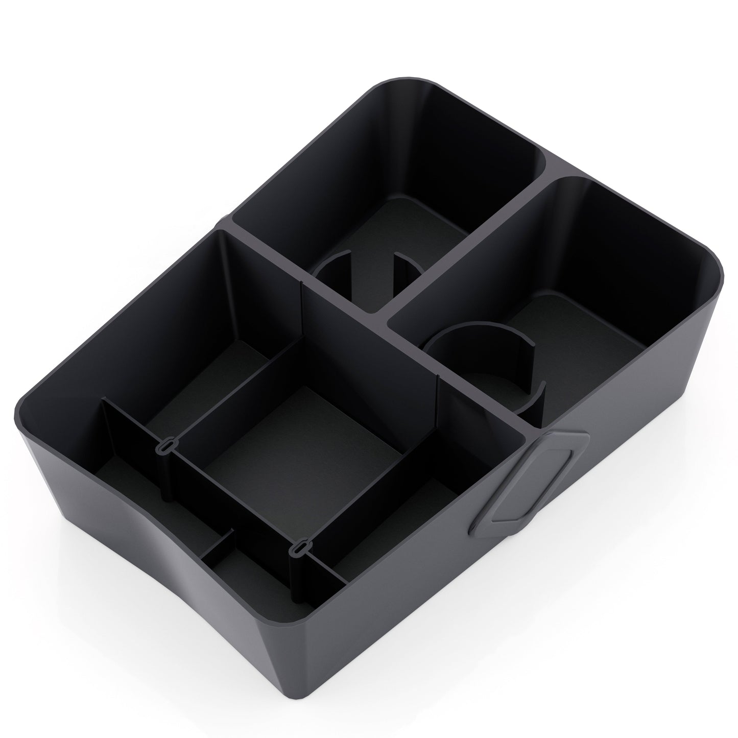 Floor Storage Organizer | Lower Center Console Tray for Rivian R1S & R1T 2021-2026