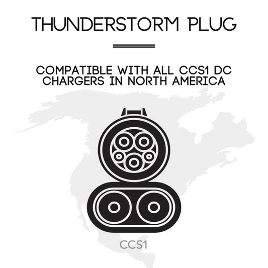 A2Z CCS1 to NACS DC Fast Charge Adapter (For Vehicles with NACS Ports)