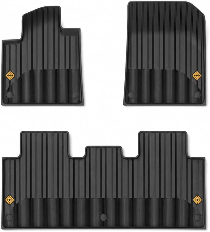 Rivian R2 All Weather Floor Mats - 3 Piece Set - wtz8yj96L. AC SX679