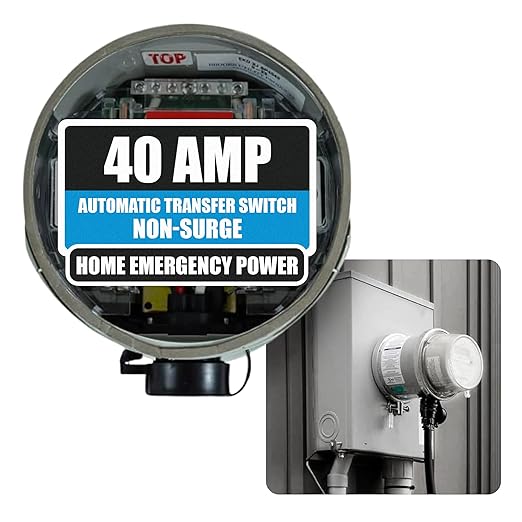 GenerLink Automatic Transfer Switch for Home Generator Non-Surge portable power product