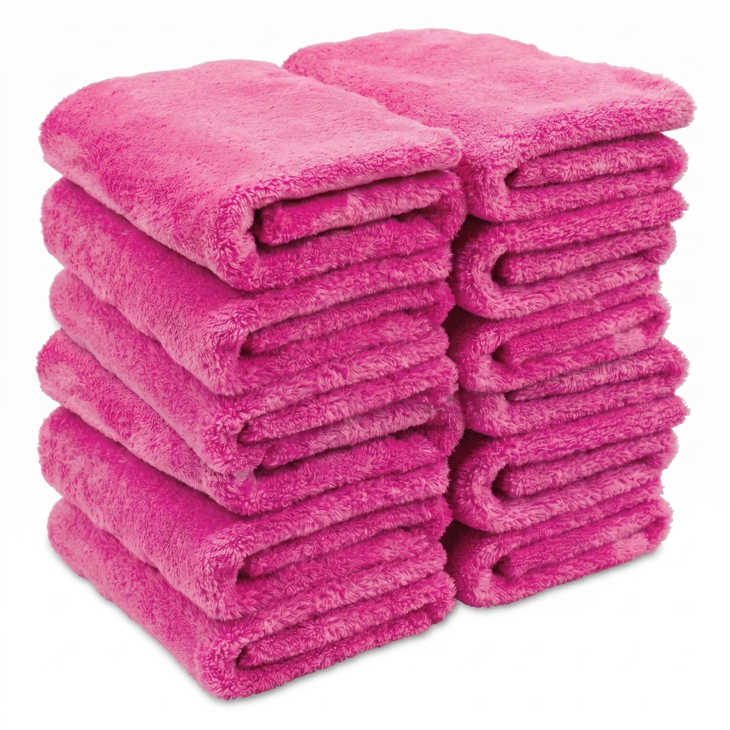 WASH&WHIPS Edgeless Microfiber Coral Fleece with Ultrasonic Edge car detailing product