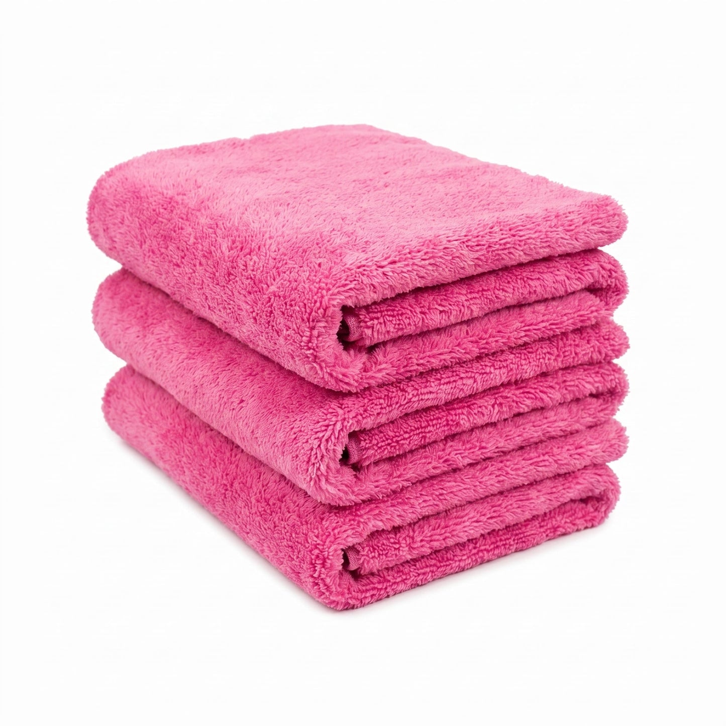 WASH&WHIPS Edgeless Microfiber Coral Fleece with Ultrasonic Edge car detailing product
