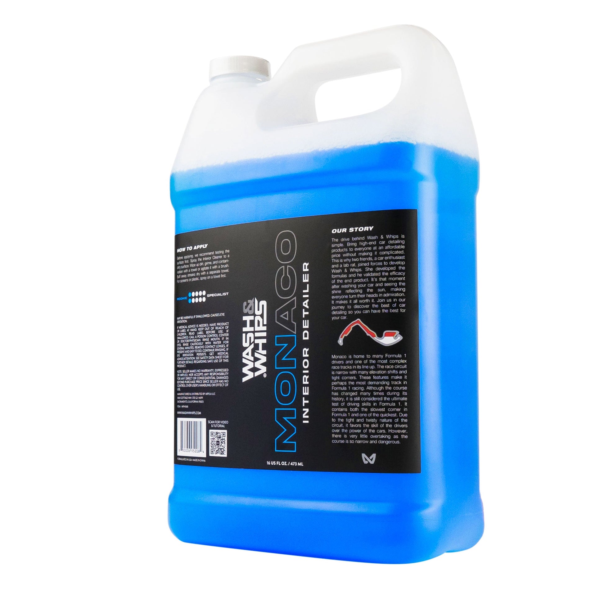WASH&WHIPS Monaco Interior Cleaner car detailing product