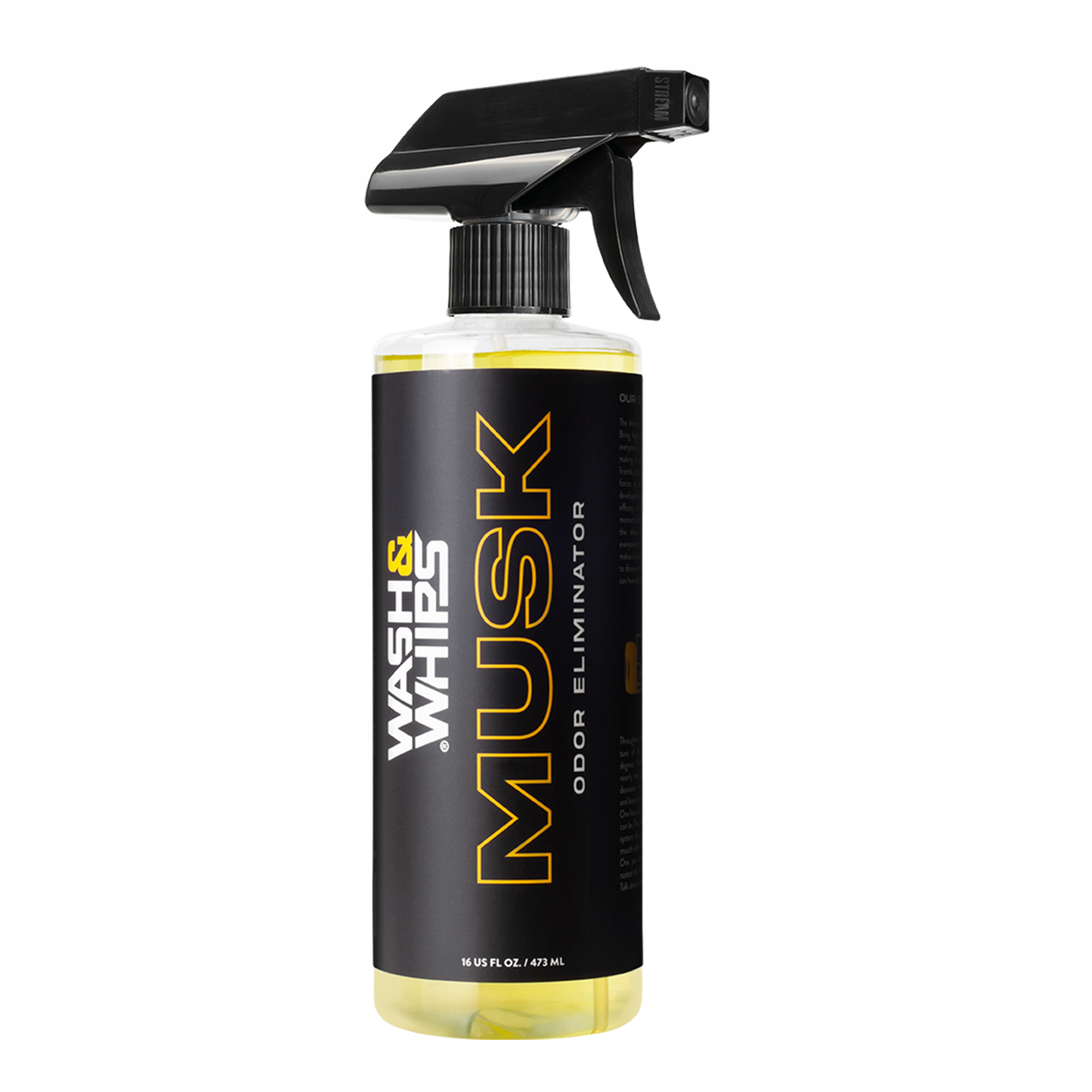 WASH&WHIPS Musk Odor Eliminator [New Customer Offer 16oz (see promo in cart)]