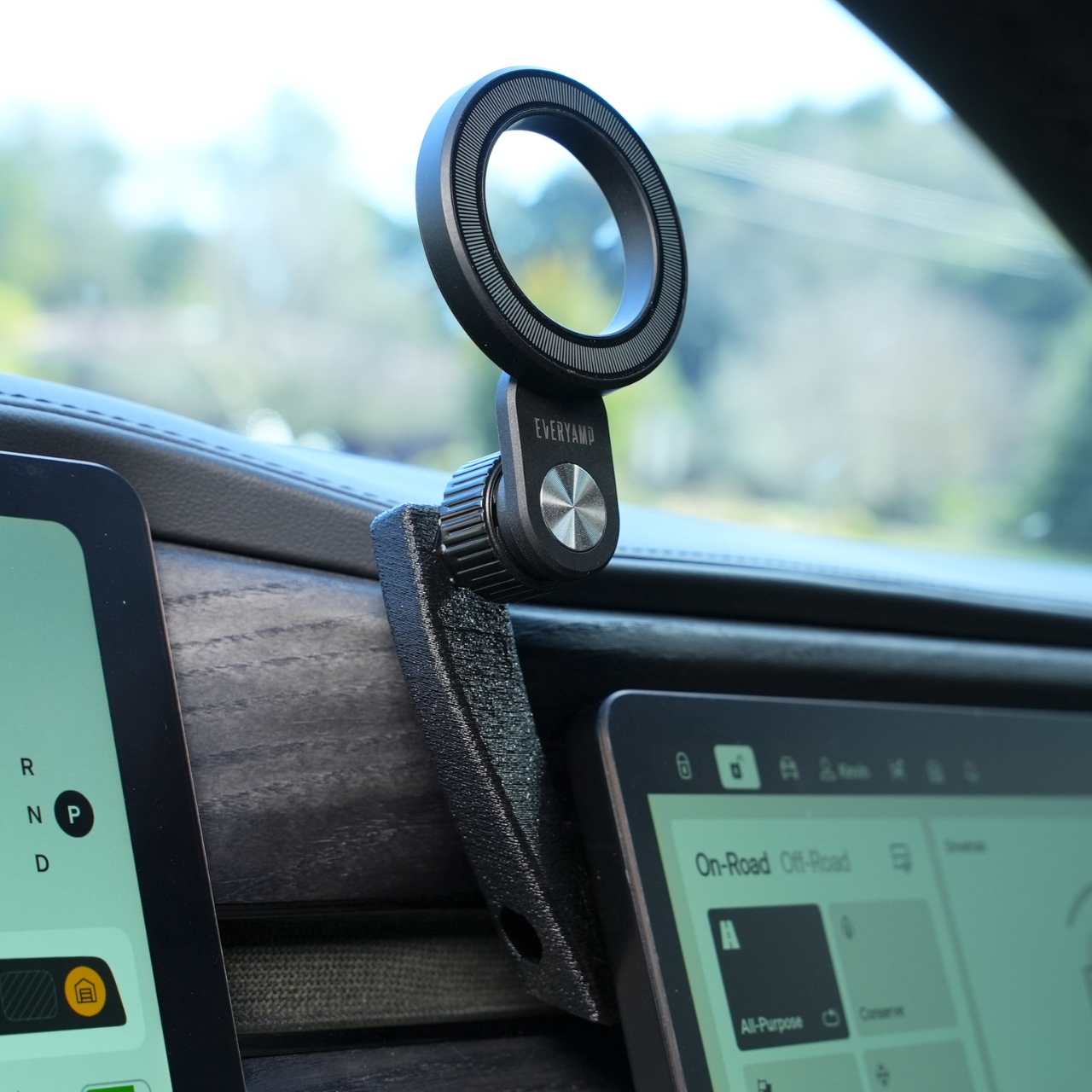 Phone Mount Dash Anchor for Rivian R1T and R1S