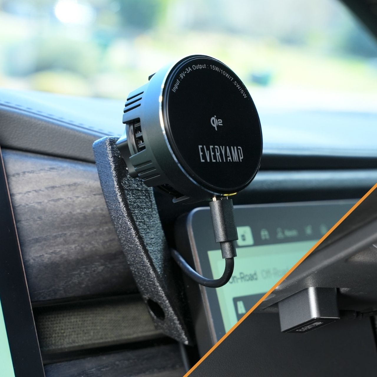 Phone Mount Dash Anchor for Rivian R1T and R1S