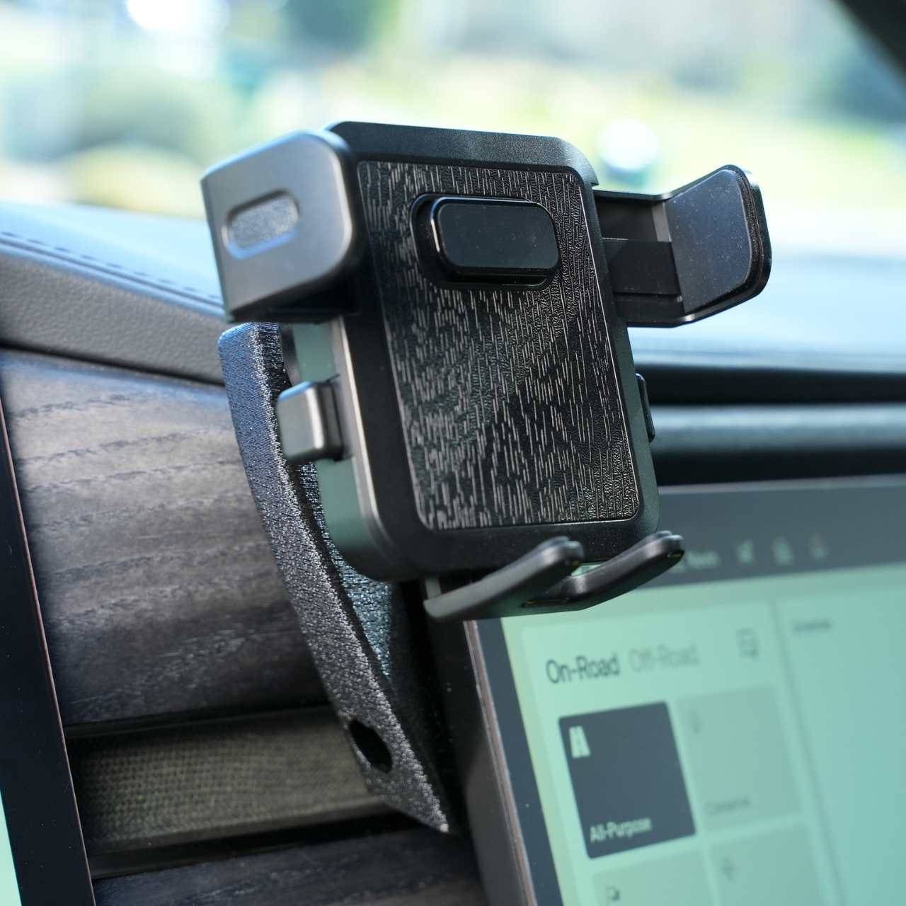 Phone Mount Dash Anchor for Rivian R1T and R1S compatible with Rivian R1S and R1T