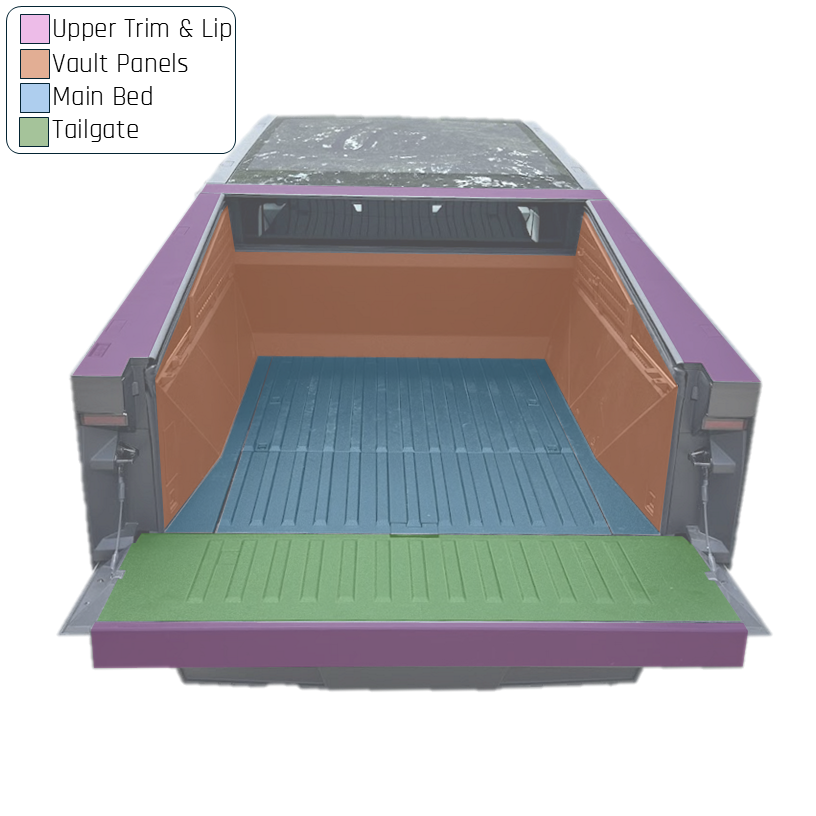 Xpel Armor Vault Protection for Cybertruck - Vault Kit