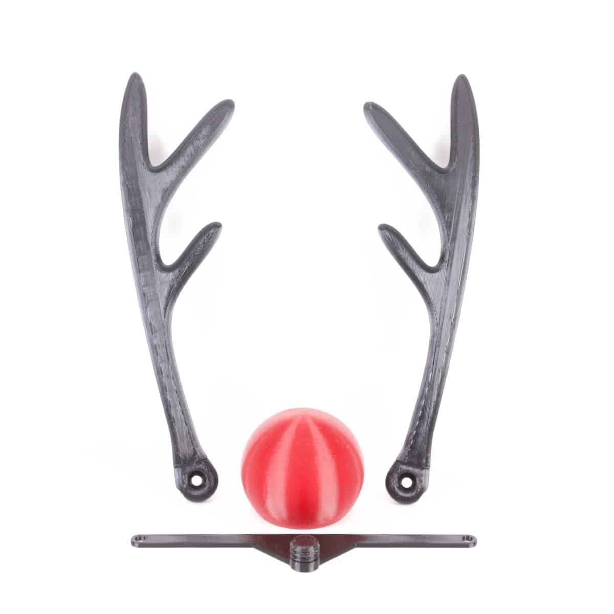 Reindeer Antlers for Car License Plate Mount