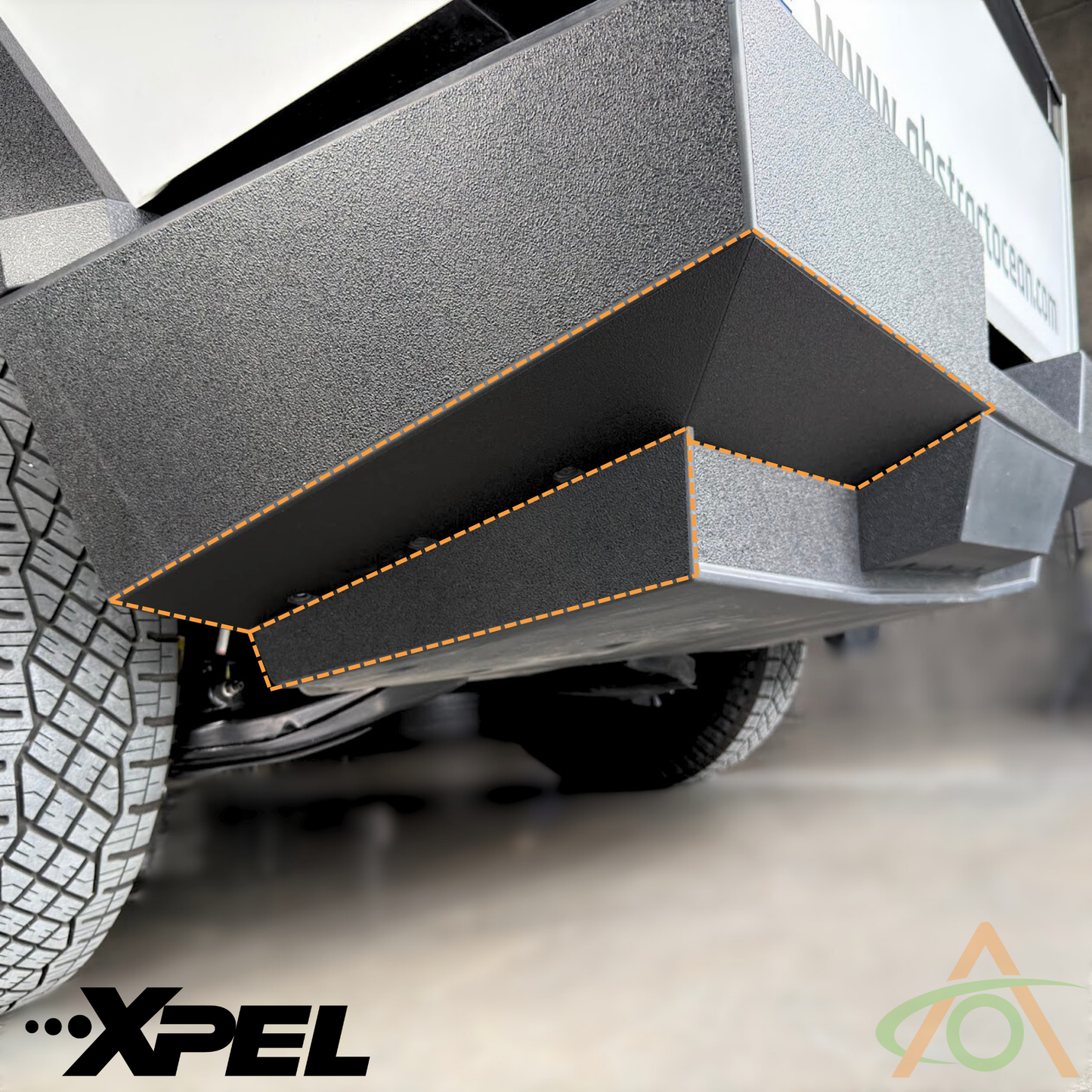 Xpel Armor Rear Bumper Protection for Cybertruck