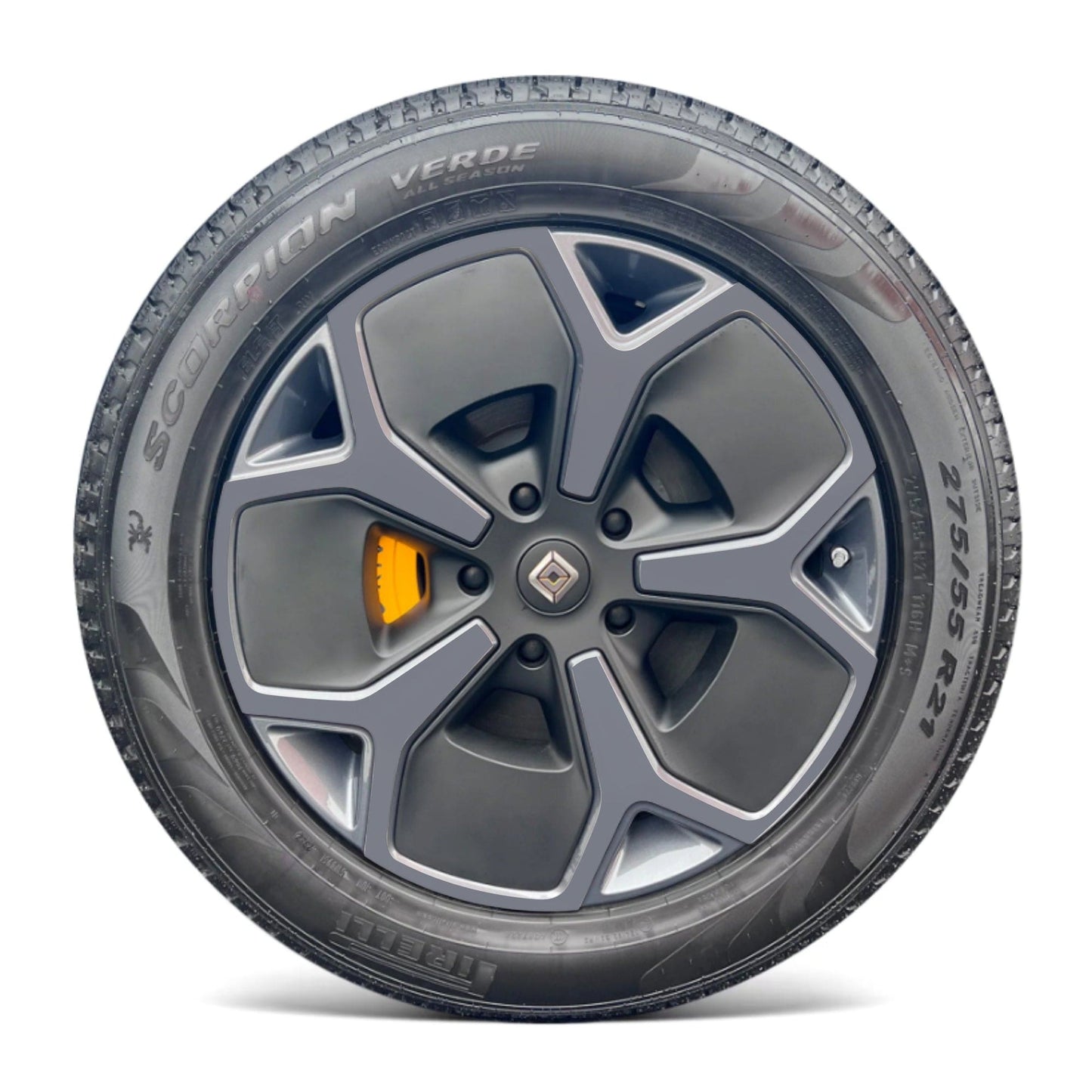 Wheels Vinyl Covers | Spokes Color Wrap Chrome Delete for Rivian R1T & Rivian R1S