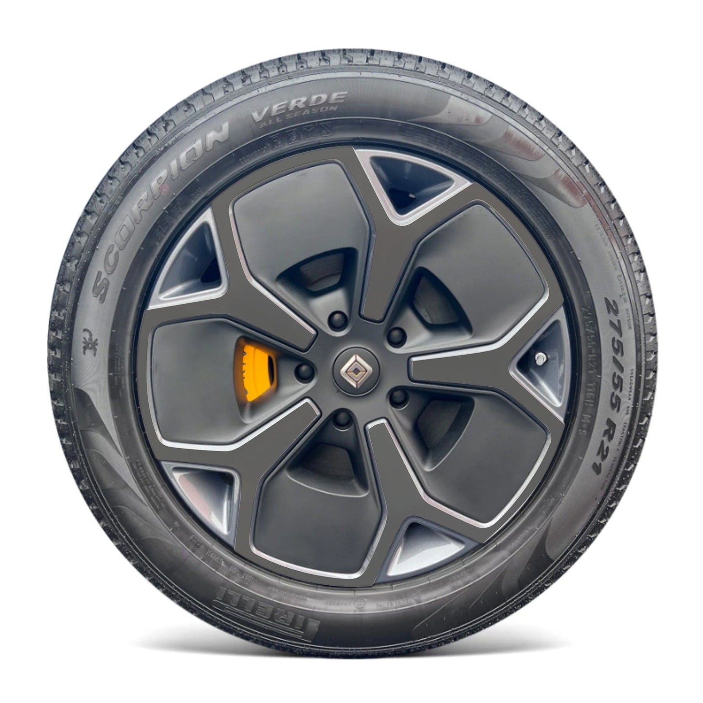 Wheels Vinyl Covers | Spokes Color Wrap Chrome Delete for Rivian R1T & Rivian R1S