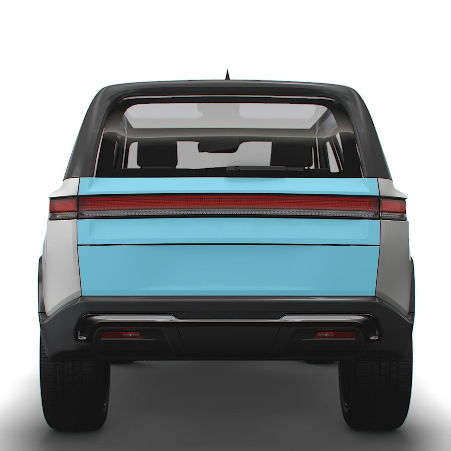 Tailgate Rear Bumper PPF | Full Coverage Paint Protection Film for Rivian R1S 2022-2026