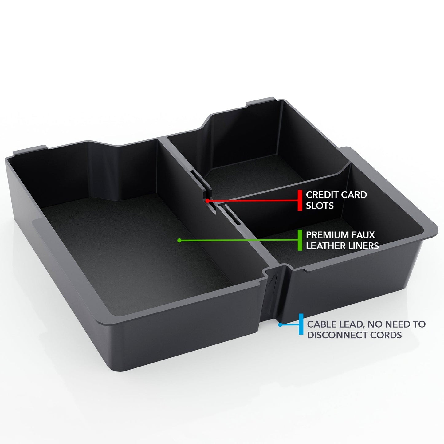Armrest Organizer | GMC HUMMER EV - Center Console Storage Insert