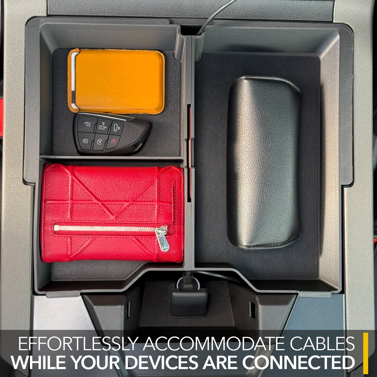 Armrest Organizer | GMC HUMMER EV - Center Console Storage Insert