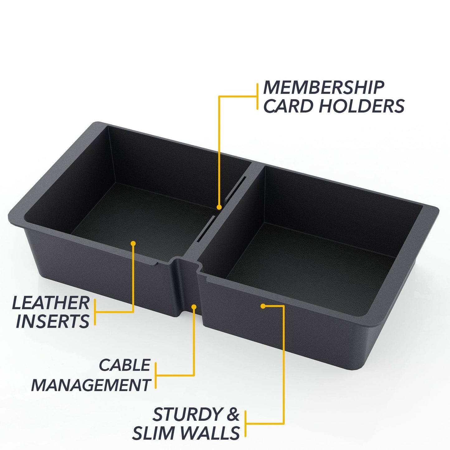 Half Tray Armrest | GMC Hummer EV - Center Console Organizer