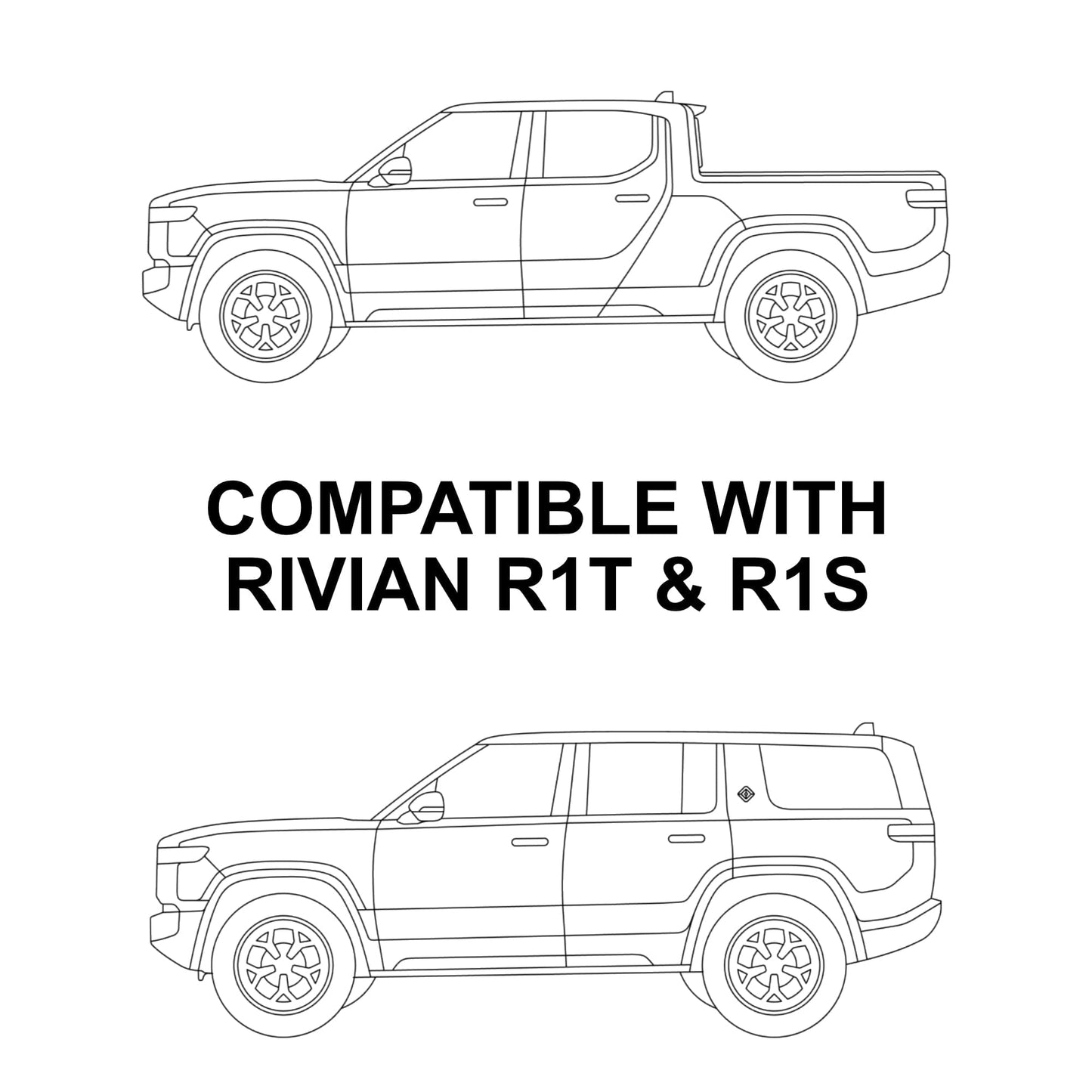 Bumper Lip PPF | Paint Protection Film for Rivian R1T / R1S 2021-2026