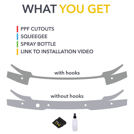 Bumper Lip PPF | Paint Protection Film for Rivian R1T / R1S 2021-2026