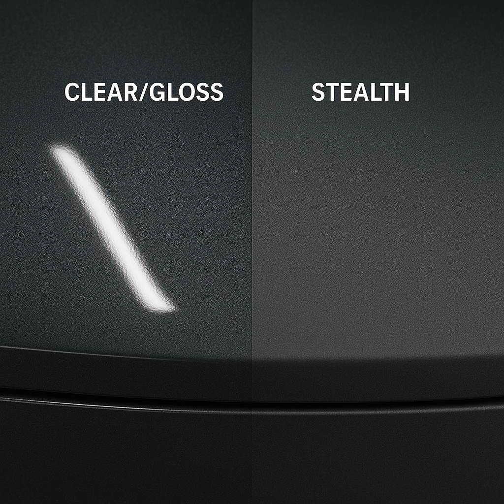 Clear/Stealth PPF Wrap Paint Protection Film for Rivian R1S compatible with Rivian R1S