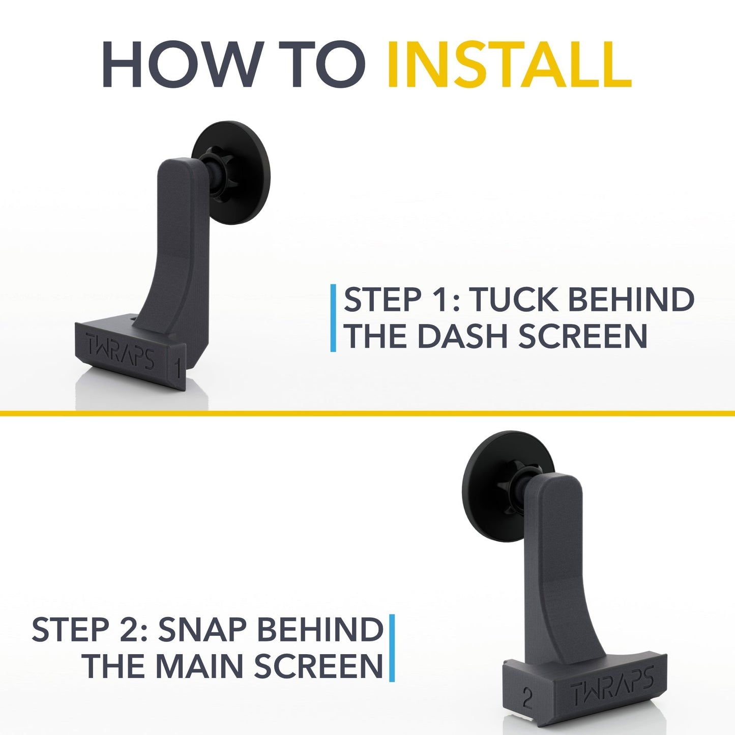 Dashboard Phone Mount/Charger compatible with Rivian R1S and R1T