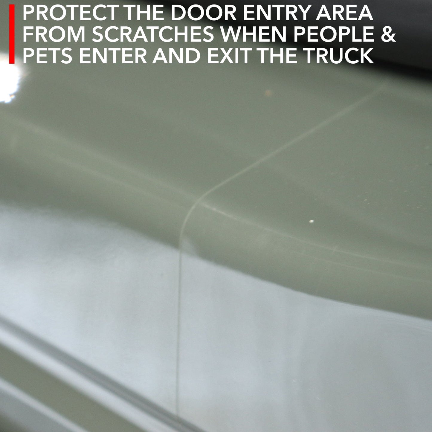 Door Entry PPF | Anti Scratch Paint Protection Film Cover for Rivian R1T 2021-2026