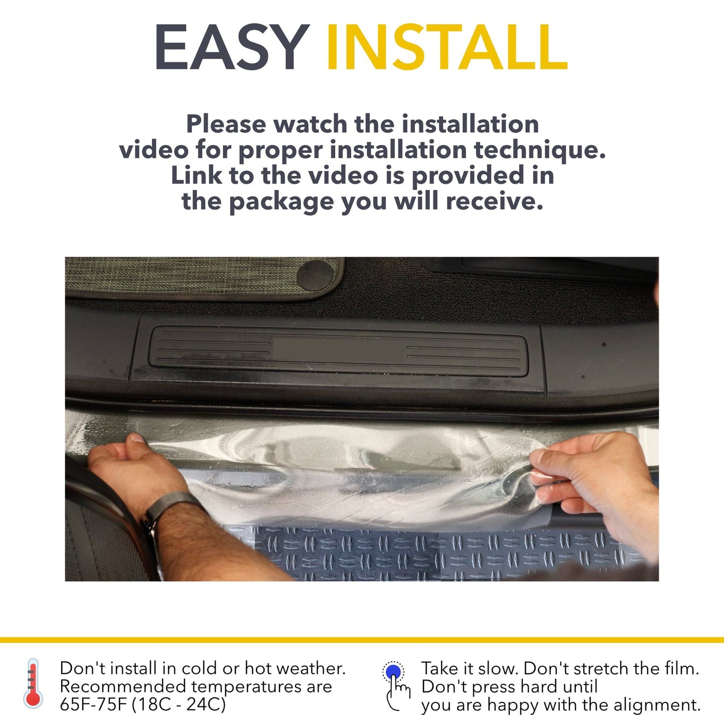 Door Entry PPF | Anti Scratch Paint Protection Film Cover for Rivian R1S 2022-2026