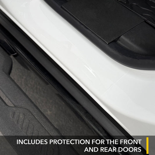 Door Entry PPF Paint Protection Film Cover for GMC Hummer EV compatible with GMC Hummer EV