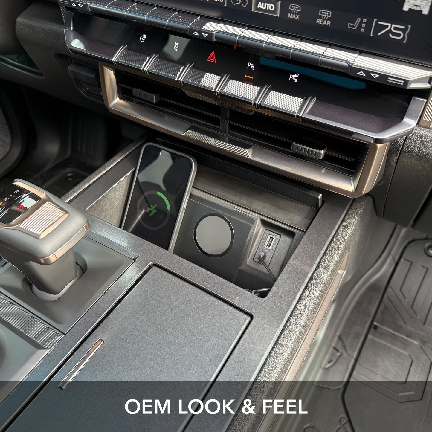 Dual Wireless Charger GMC Hummer EV 2022-2026 MagSafe Compatible compatible with GMC Hummer EV