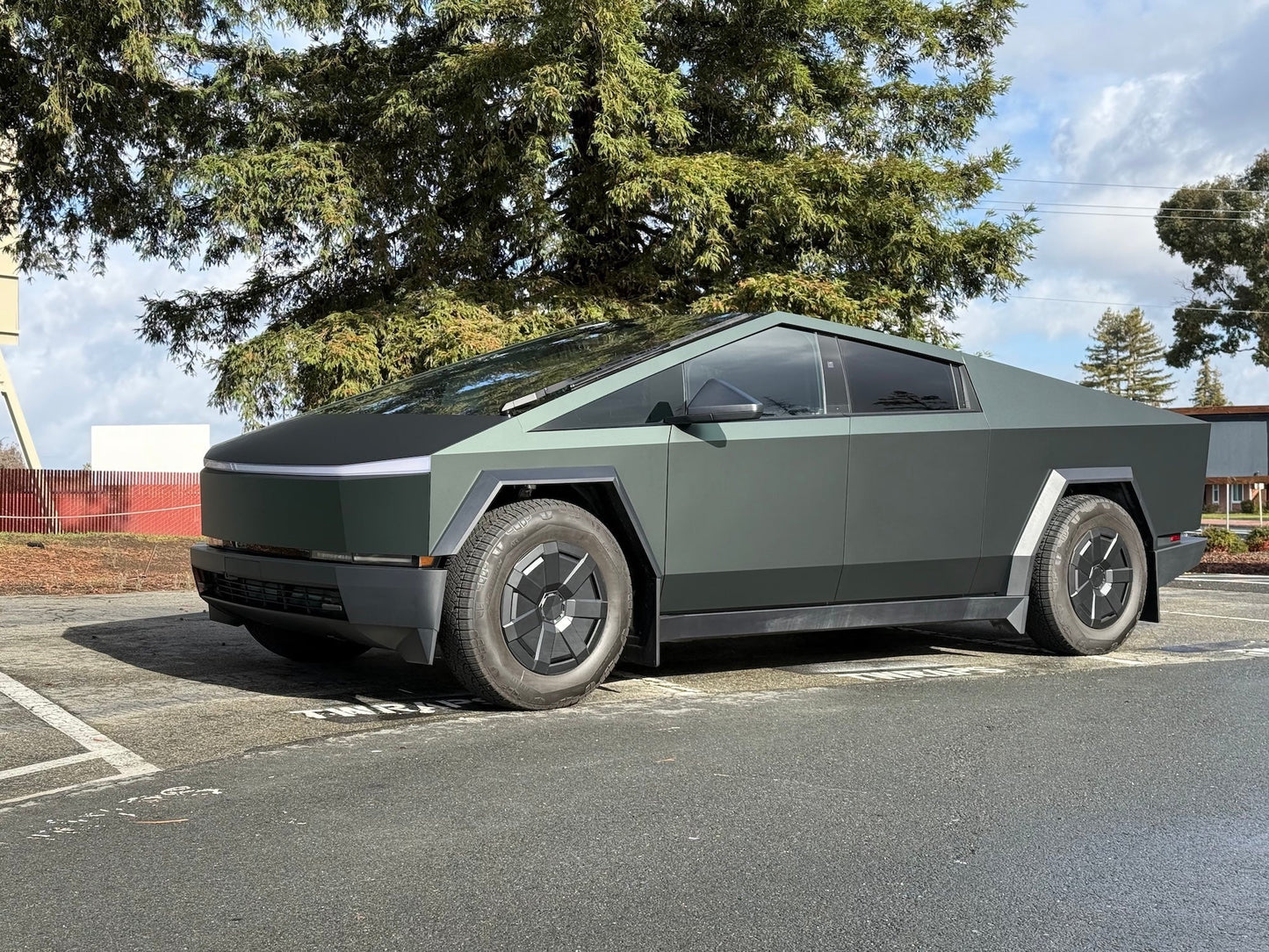 Full Body Color Wrap Kit Tesla Cybertruck compatible with Tesla Cybertruck