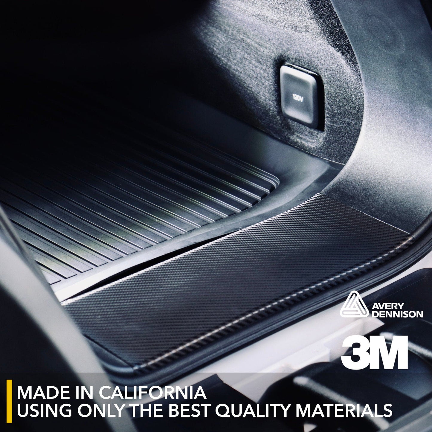 Gear Tunnel Door Sill | Vinyl Wrap for Rivian R1T 2021-2026