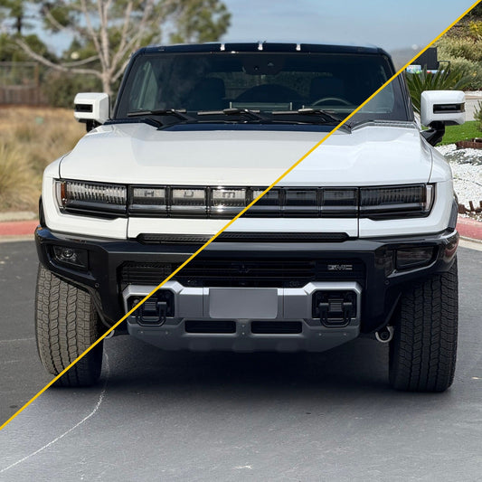 Headlights Smoke Tint PPF | GMC Hummer EV - Headlamp Shield
