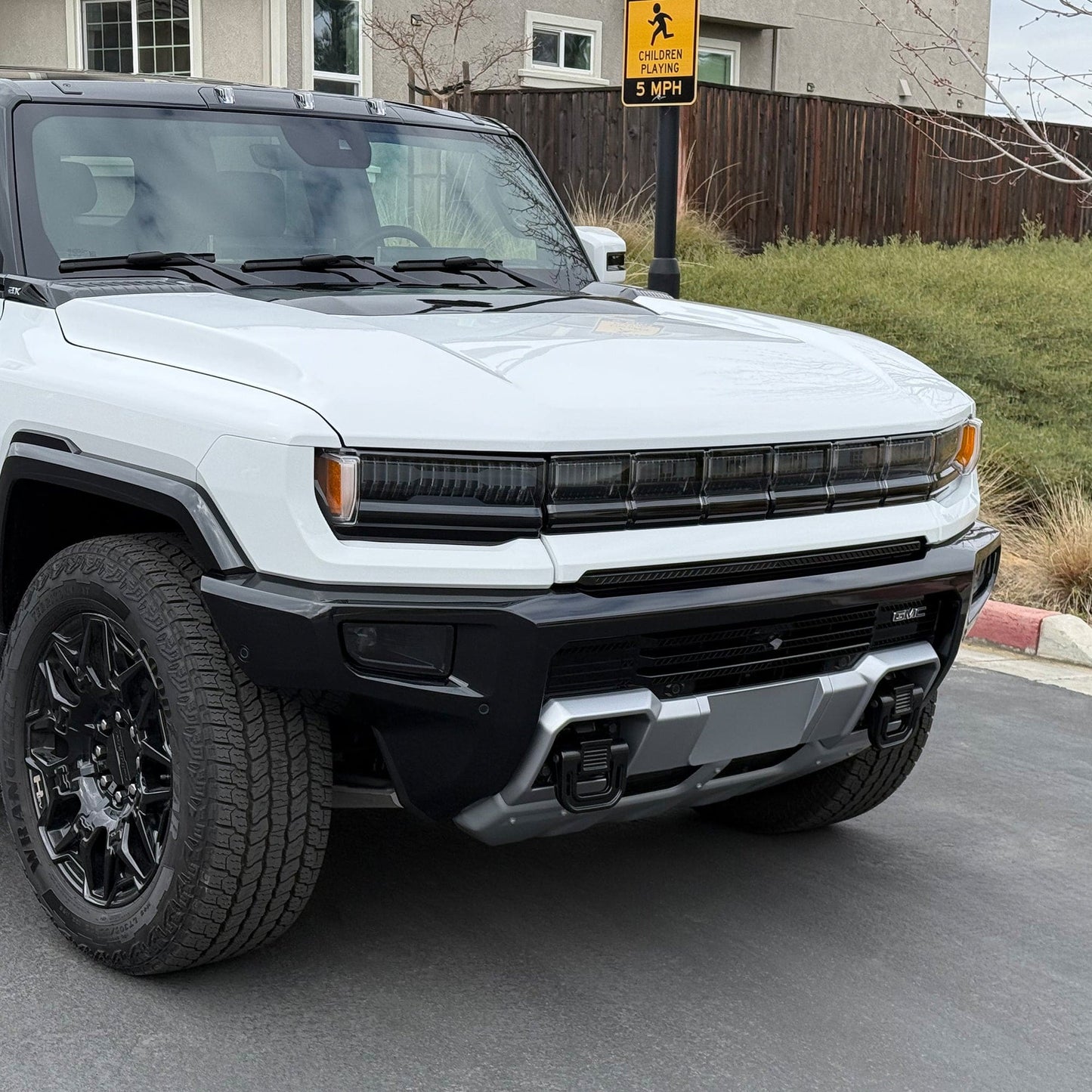 Headlights Smoke Tint PPF | GMC Hummer EV - Headlamp Shield