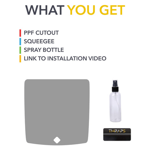 Hood Scoop PPF | for Rivian R1S & Rivian R1T