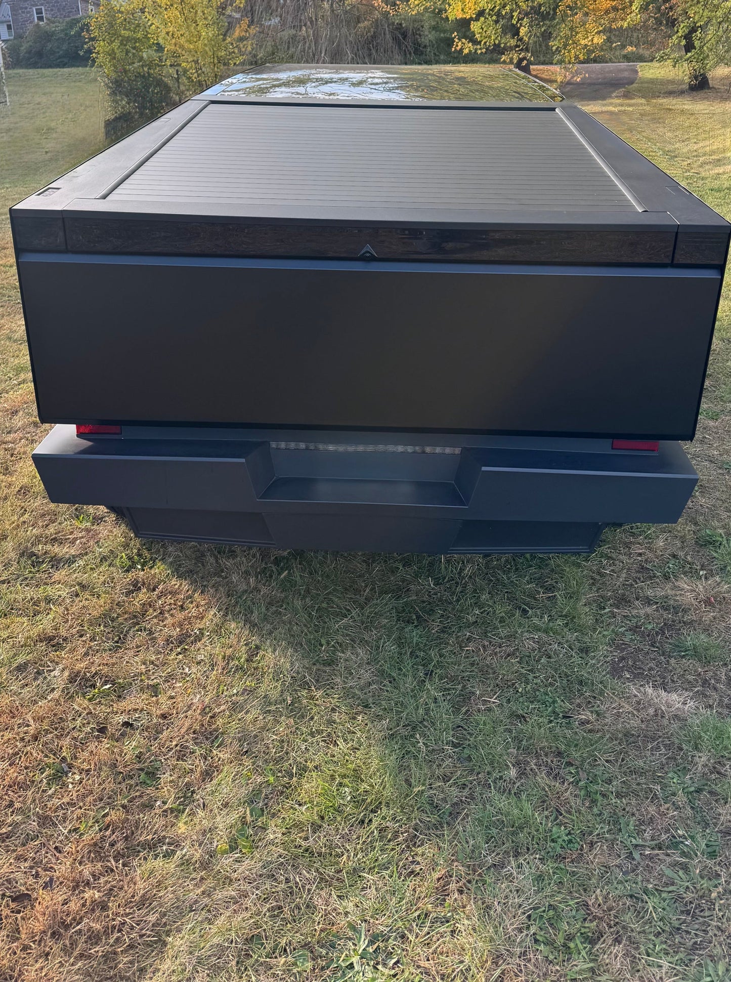 Matte Black Cybertruck Wrap compatible with Tesla Cybertruck