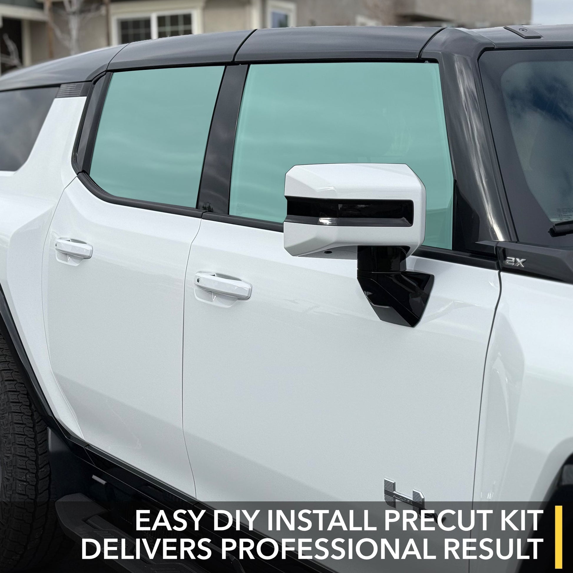 Nano Ceramic Windows Tint compatible with GMC Hummer EV