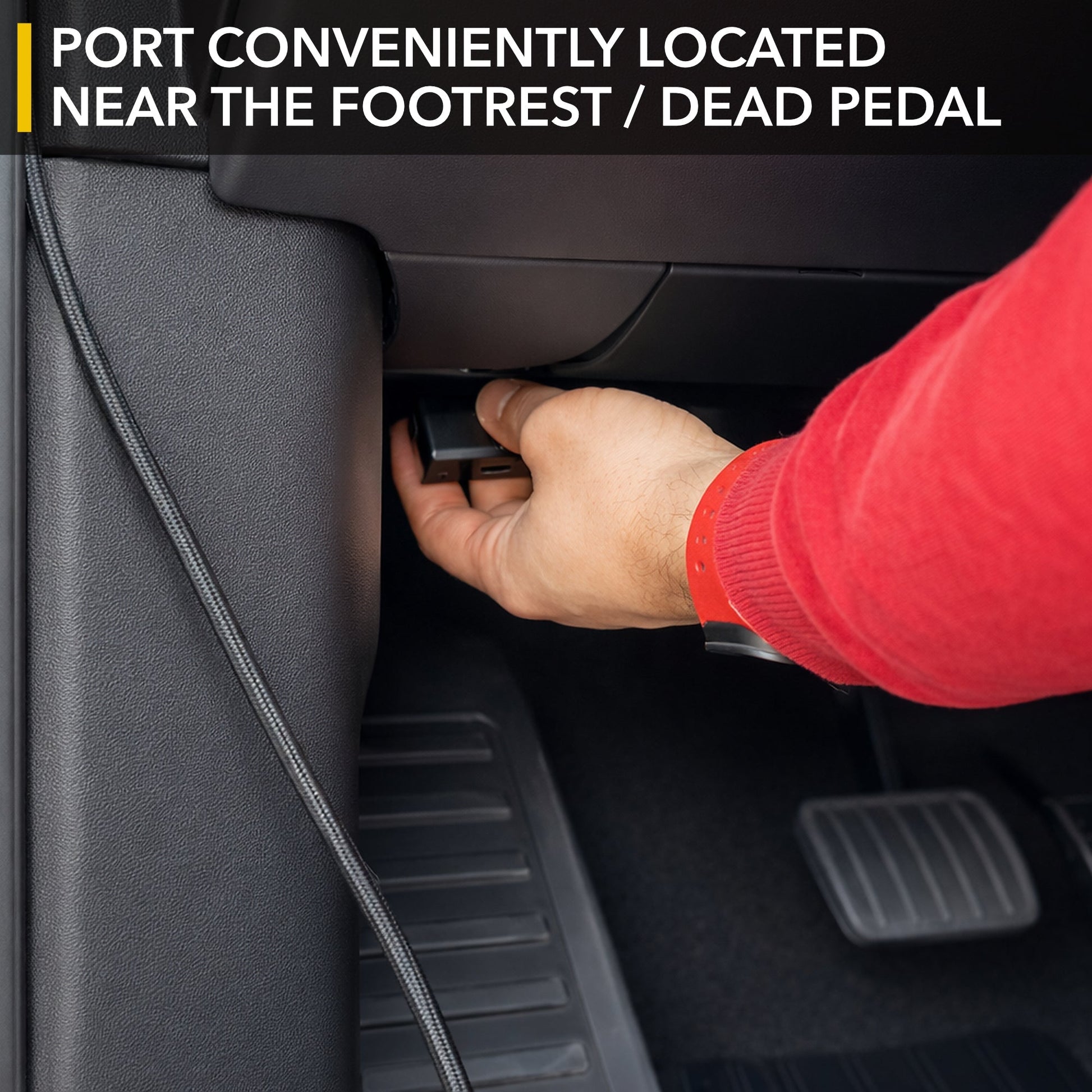 OBD to USB-C Adapter Slim Car Power Charger from OBD Port product image