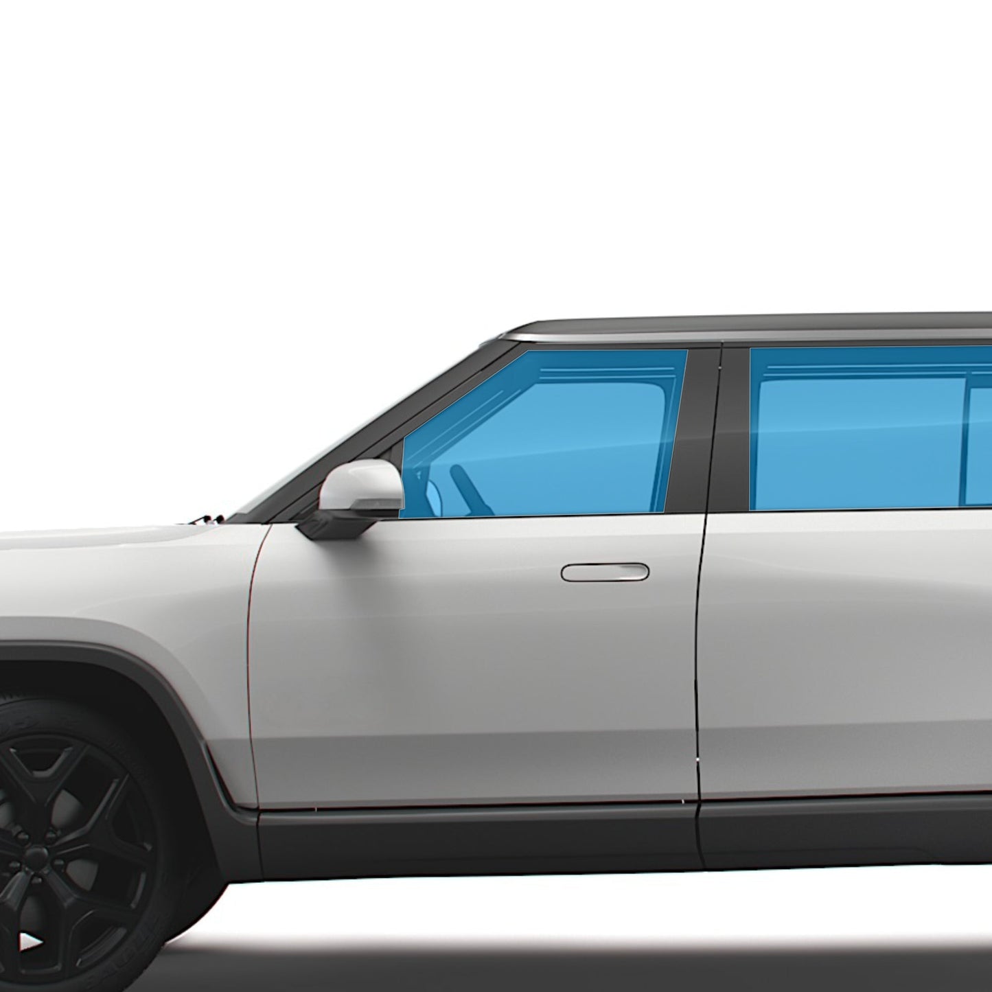 Nano Ceramic Windows Tint compatible with Rivian R1S and R1T