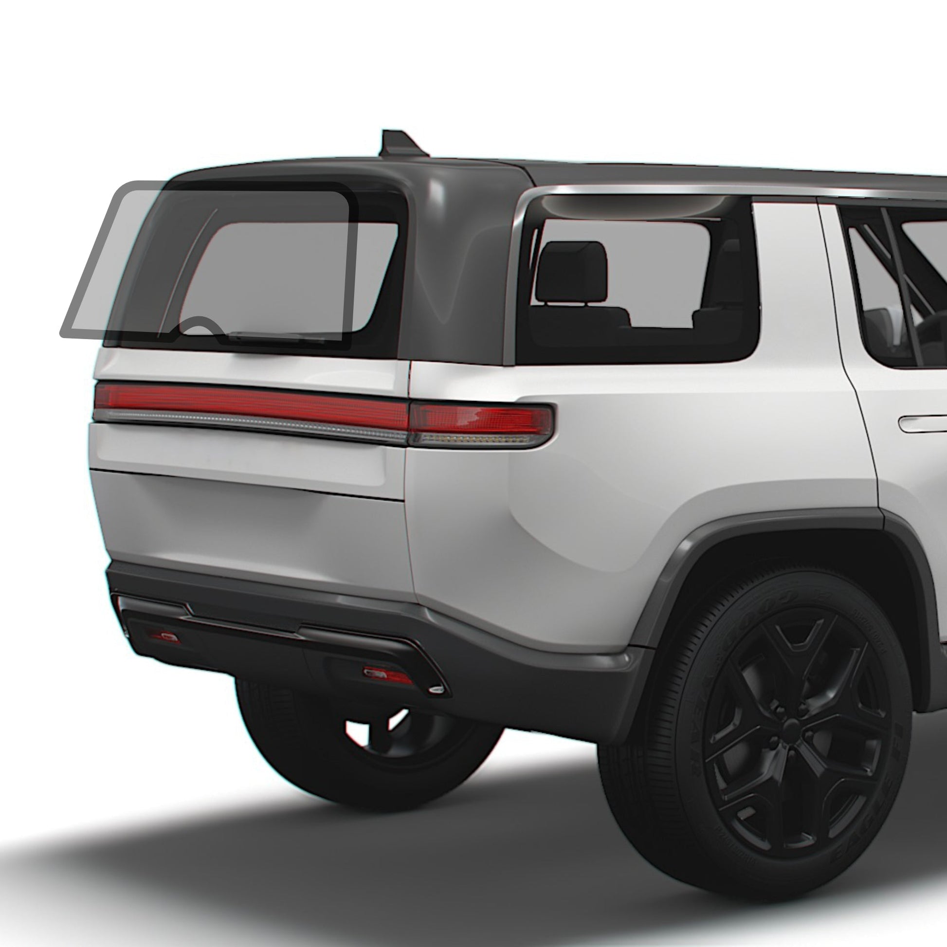 Windshield & Sunroof Protection Film compatible with Rivian R1S and R1T