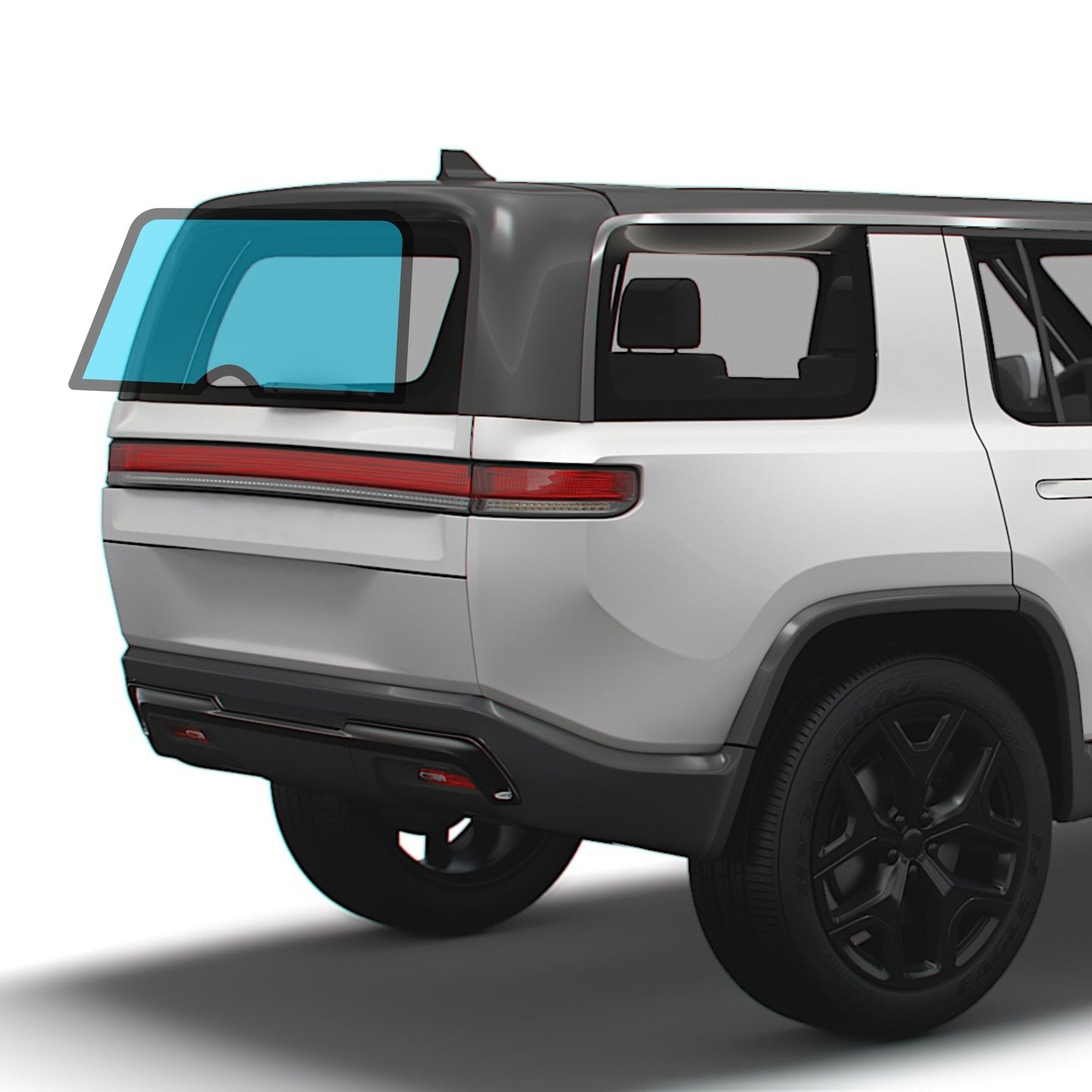 Windshield & Sunroof Protection Film compatible with Rivian R1S and R1T