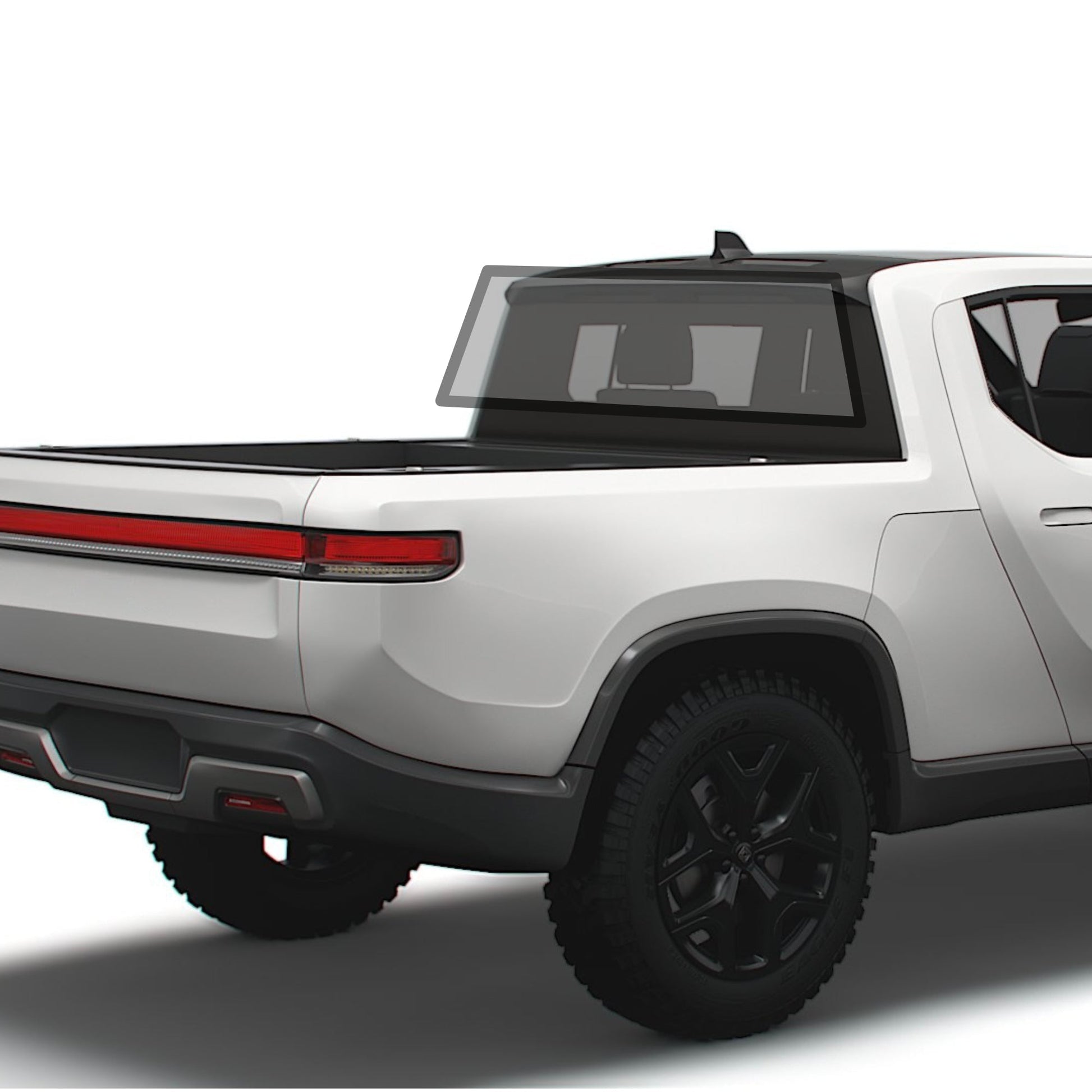 Windshield & Sunroof Protection Film compatible with Rivian R1S and R1T