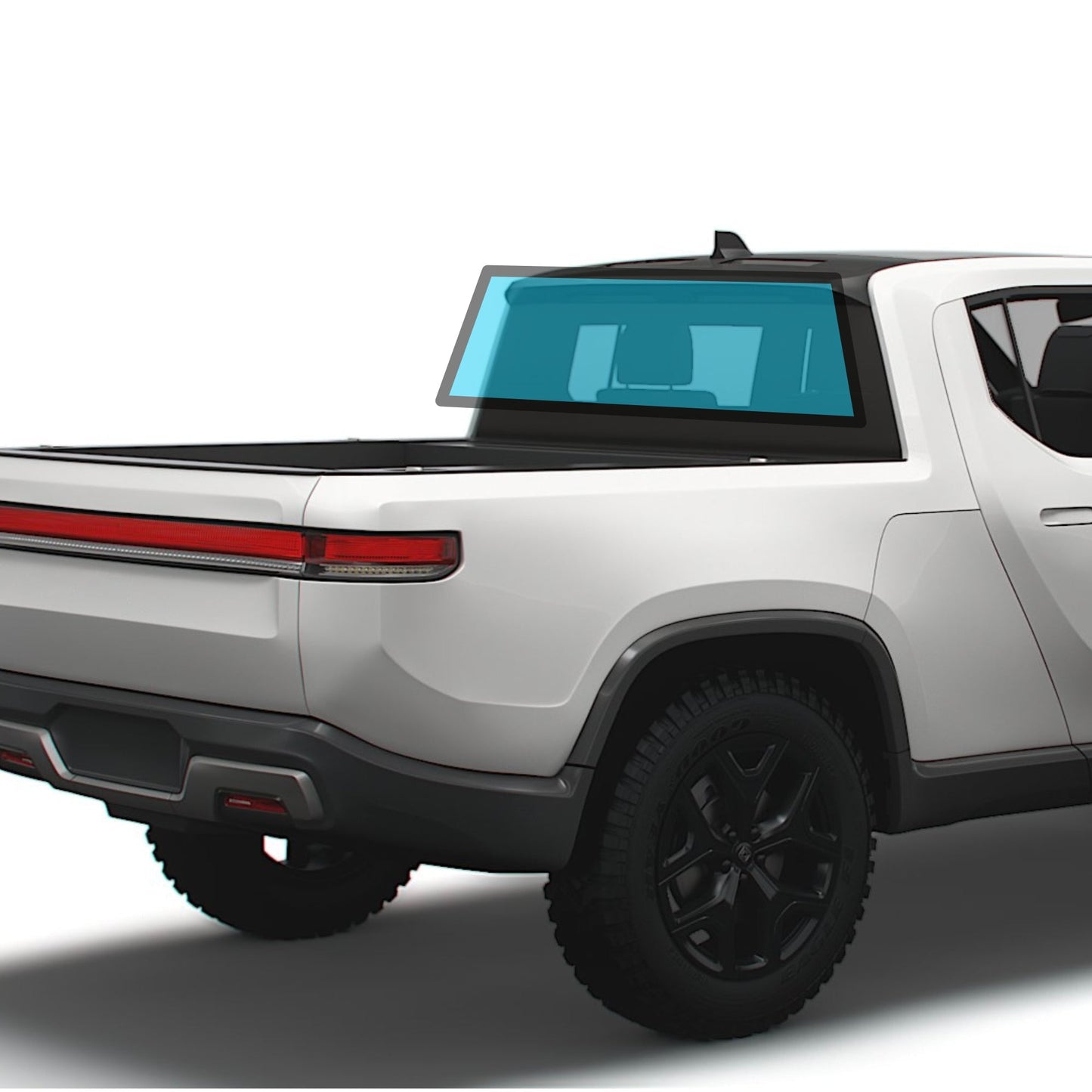 Windshield & Sunroof Protection Film compatible with Rivian R1S and R1T