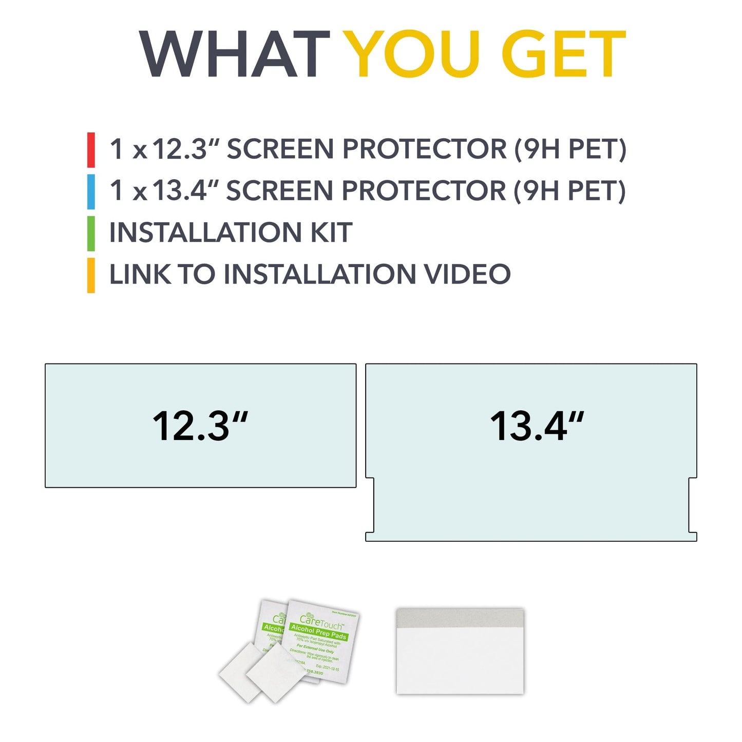 Screen Protectors | GMC Hummer EV Display Cover 9H Ultra Tough